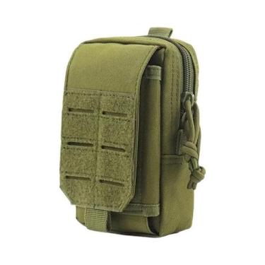 Imagem de Bolsa De Cintura Masculina EDC Molle Para Atividades Ao Ar Livre, Esto