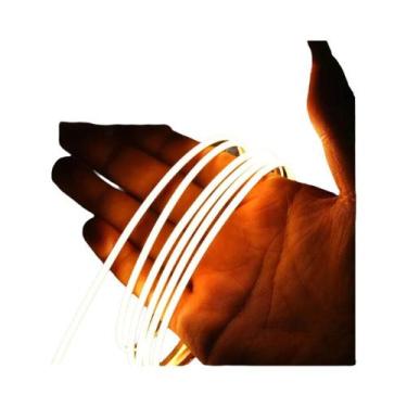 Imagem de Fita LED COB Branca Quente 3mm De Alta Densidade Flexível Para Quarto 