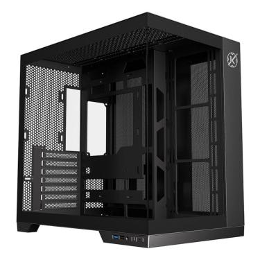 Imagem de Gabinete Gamer Kalkan Asgard - Vidro Temperado - ATX - Preto - KLK00040