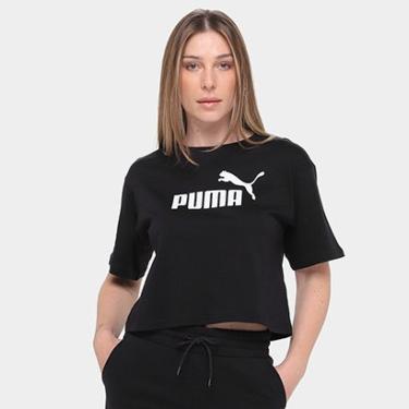 Imagem de Camiseta Cropped Puma N.1 Logo Relaxed Feminina-Feminino