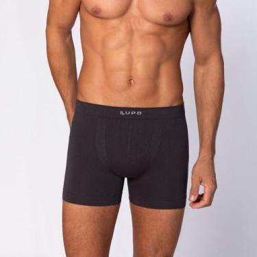 Imagem de Cueca Lupo Boxer Micromodal Sem Costura 661-001, Grafite, P