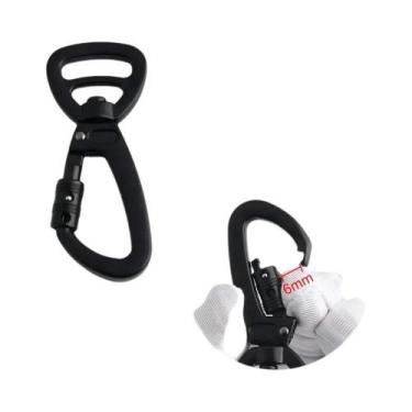 Imagem de Clipe De Cinto Para Cães Com Trava Automática E Anel Giratório, Acessó