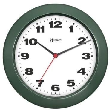Imagem de Relógio De Parede Herweg Ref: 6103-336 Verde