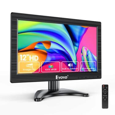 Imagem de Monitor Eyoyo 12" 1366x768 HDMI VGA BNC AV 16:9
