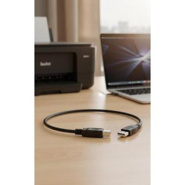Imagem de Cabo Impressora USB 2.0 Universal 5 Metros Preto - Congratulations Sto
