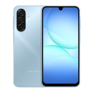 Imagem de Smartphone Galaxy A17 4G, Azul, 256GB, Tela 6.7", Câmeras 50MP+5MP+2MP