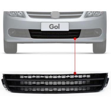 Imagem de Grade Para-choque Central Vw Gol Saveiro Voyage G5 2009 2010 2011 2012