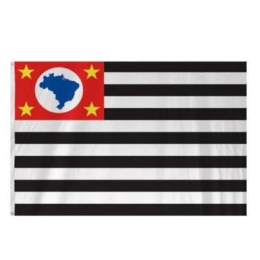 Imagem de Bandeira Do Estado De São Paulo 22X33cm - Marine Diversos