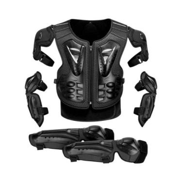 Imagem de Jaqueta De Armadura Para Motociclistas Masculinos, Proteção Completa D