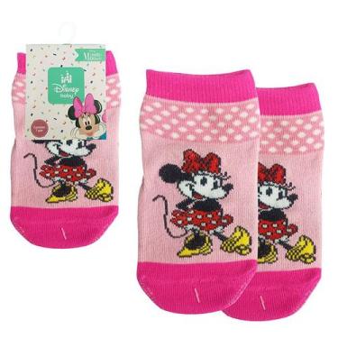 Imagem de Meia Infantil Do 0 A 4 Anos Meninas Disney Licenciado - Jolitex Ternil