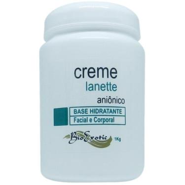 Imagem de CREME BASE HIDRATANTE LANETTE - FACIAL E CORPORAL 1Kg Bioexotic