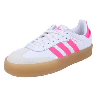 Imagem de adidas Tênis masculino Courtset, Branco nuvem/branco fora/rosa lúcido, 37 BR