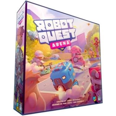 Imagem de Robot Quest Arena - Jogo de Tabuleiro para 2-4 Jogadores, Idade 8+, Robótica, Ficção Científica - WISE WIZARD GAMES