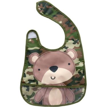 Imagem de Babador Com Bolso de Ursinho - Buba