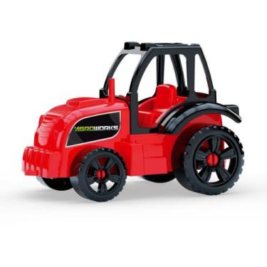 Imagem de Trator Agroworks 19,5X12X13CM (S) - GGB Infantil