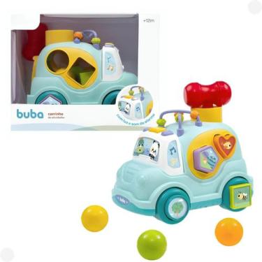 Imagem de Brinquedo Interativo Carrinho de Atividades com Luz e Som 18789 - Buba