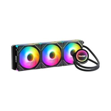Imagem de Cooler Líquido para CPU Intel e AMD Teucer NA-360 - Radiador de 360mm,
