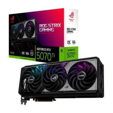 Imagem de Placa de Vídeo Asus ROG STRIX RTX 5070 TI OC 16G GAMING NVIDIA Geforce