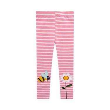 Imagem de Calças Leggings Justas Para Bebês E Crianças 2-7 Anos, Moda Adorável, 