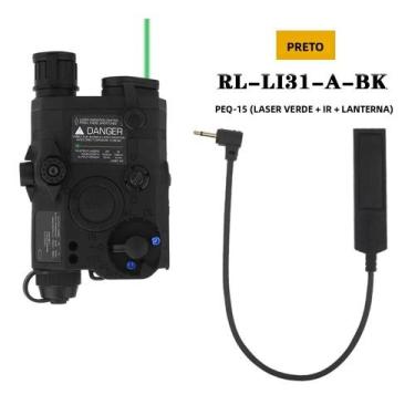 Imagem de PEQ-15 Lanterna completa iluminador infravermelho/laser infravermelho 
