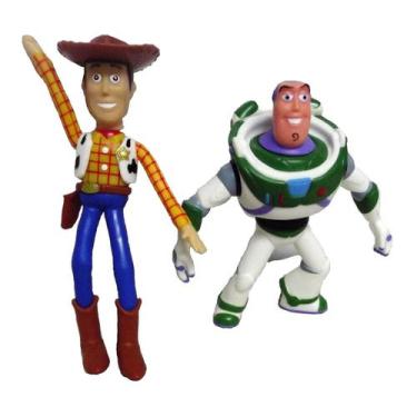 Imagem de Woody E Buzz - Bonecos Articulados De Vinil Atóxico - Toy Story - Lide