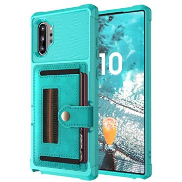 Imagem de para Samsung Galaxy Note 20 S21 Ultra 10 9 S20 S21 S10 S9 Plus S10e S10 Estojo Couro Carteira Multi Card Holder Capa Retro Luxo, verde, For Note10 Plus