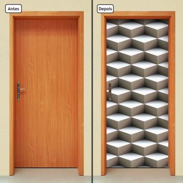 Imagem de Adesivo Decorativo de Porta - Abstrato - 835cnpt