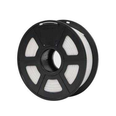 Imagem de Filamento Plástico ABS 1.75mm Branco 1KG D0180 3D0045