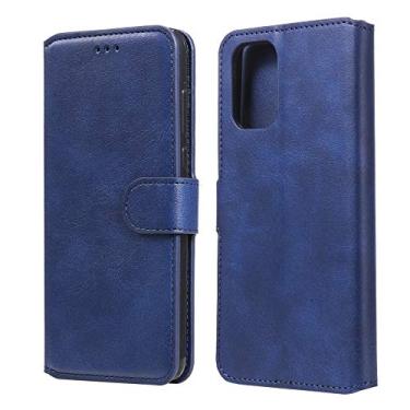 Imagem de YUNCHAO Caixa de telefone Para OnePlus 8T Clássico Textura PU + Caixa de Couro Flip Horizontal TPU, com suporte e Cartão Slots & Carteira capa para celular