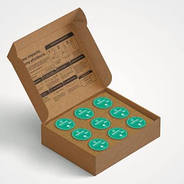 Imagem de YVY Refil Desinfetante Madeiras Nobres – Desinfetante Natural, Produtos de Limpeza - Mata 99% de Bactérias, Testado Dermatologicamente - Vegano, Hipoalérgico, Pet Friendly - 9 Cápsulas, 4860ml Total