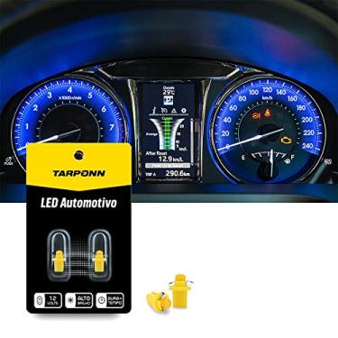 Imagem de Kit 20 Lâmpadas Led Painel Pinguinho T5-base Amarela 12v