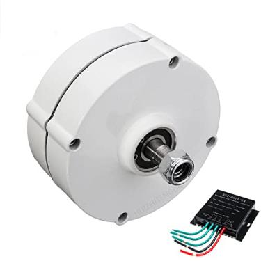 Imagem de Gerador permanente de baixa velocidade 8000W 110V /220V 3 Fase Magnet Permanente Magnet CA Alternadores para o motor a diesel da turbina de água eólica (com controlador),24v