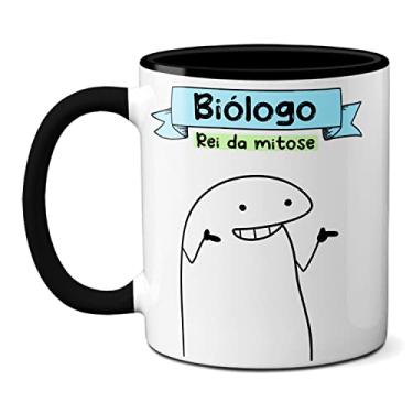Imagem de Caneca Diz Que Eu Não Sei Nada Da Vida Logo Eu Biólogo (Preta)