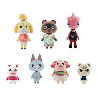 Imagem de Bandai Shokugan - Animal Crossing: New Horizons Villager Flocked Doll Collection, (Complete Figure Set) (BAN62706)