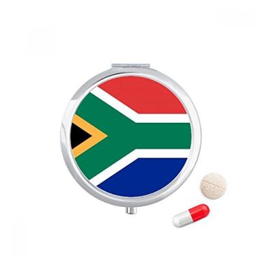 Imagem de Caixa de armazenamento de remédios com bandeira nacional da África do Sul, caixa de armazenamento de remédios