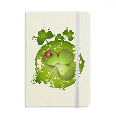 Imagem de Caderno de quatro folhas trevo da Irlanda Dia de São Patrício com capa dura para diário clássico A5
