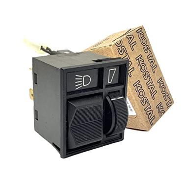 Imagem de Chave Luz Compatível Del Rey 1981 Ate 1991 Pampa 1982 Ate 1997 Referencia 81Eu11654A Com Reostato