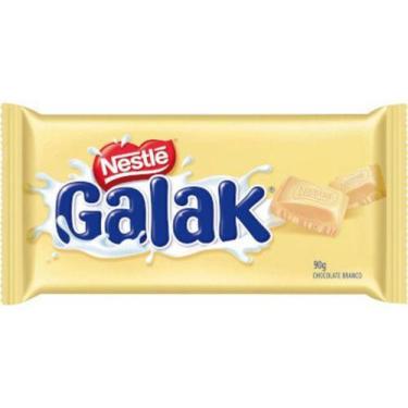 Imagem de Chocolate Branco Galak Nestlé Barra Tablete 90G