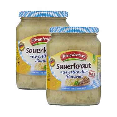 Imagem de Chucrute Alemão Hengstenberg com Vinho Branco a moda Baviera 680g (2 x 680g)