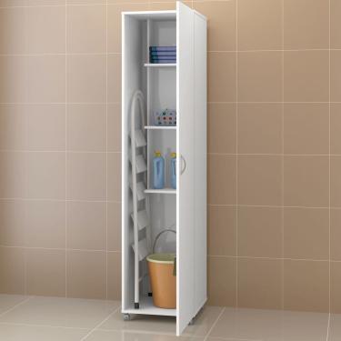 Imagem de Armário Politorno c/3 Prateleiras- Branco