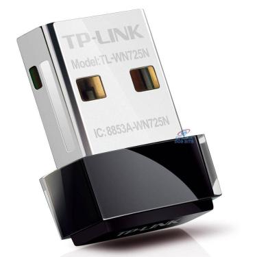 Imagem de USB Adaptador Wi-Fi TP-Link TL-WN725N Nano - 150Mbps