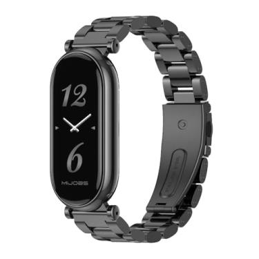 Imagem de MIJOBS Pulseira de substituição respirável para Xiaomi Mi Band 10/9/8 para Mi Fit Band 9 SmartWatch para mulheres e homens