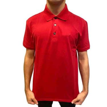Imagem de Camiseta Masculina Ellus Polo Piquet Classic Vermelho