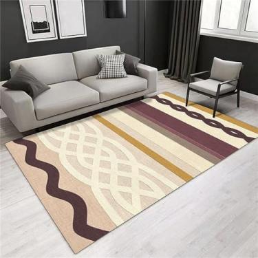 Imagem de Tapete impresso para quarto, sala de estar, janela saliente, mesa de chá, cobertor de cabeceira quadrado doméstico, 8,50cm x 80cm