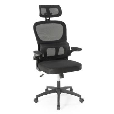 Imagem de Cadeira de Escritório Giratória Executiva Atenas com Regulagem de Altura - Preto