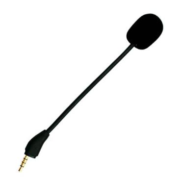 Imagem de NewTH Microfone de substituição para fone de ouvido Kingston HyperX Cloud III com fio, microfone destacável para PC, PS5, PS4, Xbox Series X/S