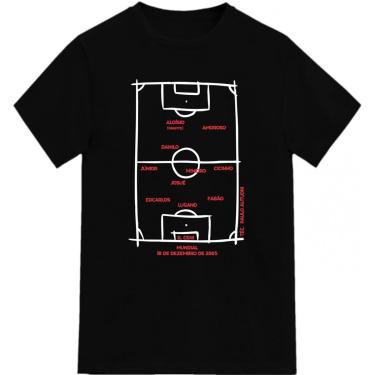 Imagem de Camiseta de Futebol Tricolor Campeão Mundial 2005 Masculina-Unissex