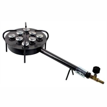 Imagem de Fogão 1 boca fogareiro camping roa furô 8 caulins