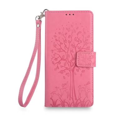 Imagem de Capa de telefone feminina com compartimentos para cartão para Oneplus Nord 3 CE 3 ACE 2 2V Lite N300 N200 SE Pro capa magnética flip book com alça, rosa, para Nord CE 3 Lite 5G