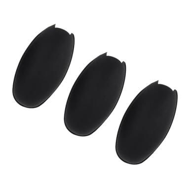 Imagem de Almofadas para Chaves Sax, 3 Peças de Borracha para Saxofone, Almofadas para Chaves de Palma, Descanso Confortável para Polegar para Instrumentos de Sopro Soprano Alto Tenor Sax